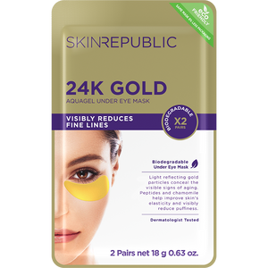 24K Gold Aquagel Under Eye Patch (2 Pairs)