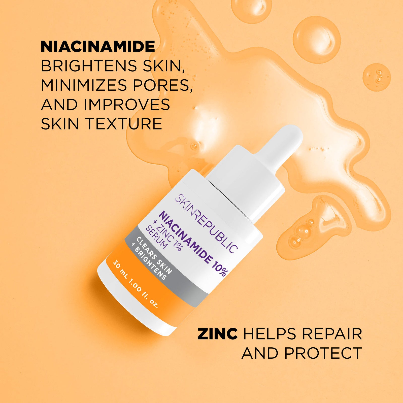 Niacinamide 10% + Zinc 1% Serum