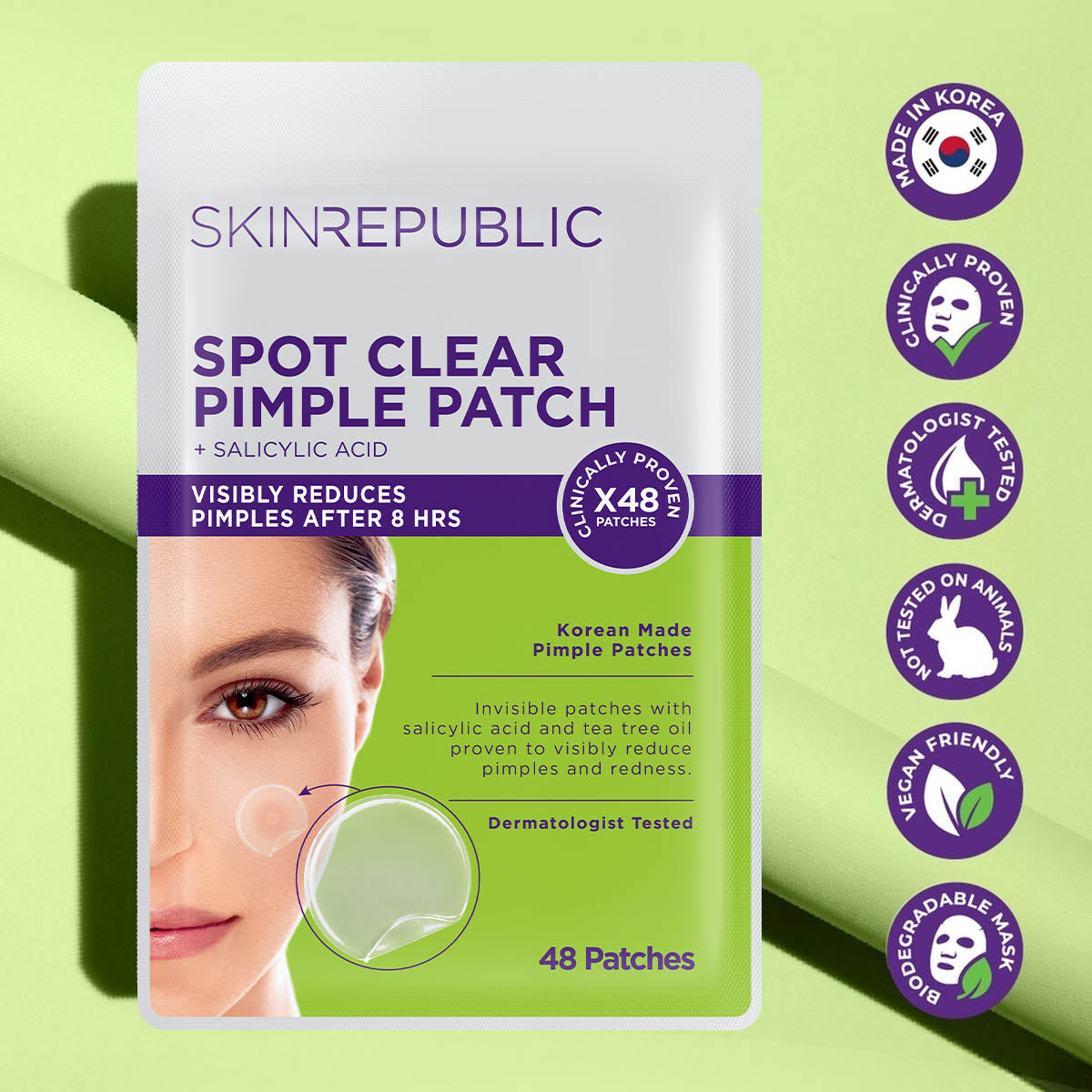 Spot Clear Salicylic Acid Patch (48 Patches)