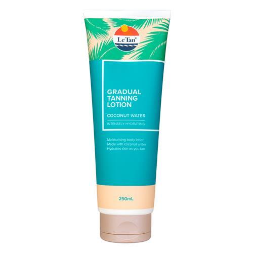 Le Tan Coconut Water Gradual Tanning Lotion 250ml