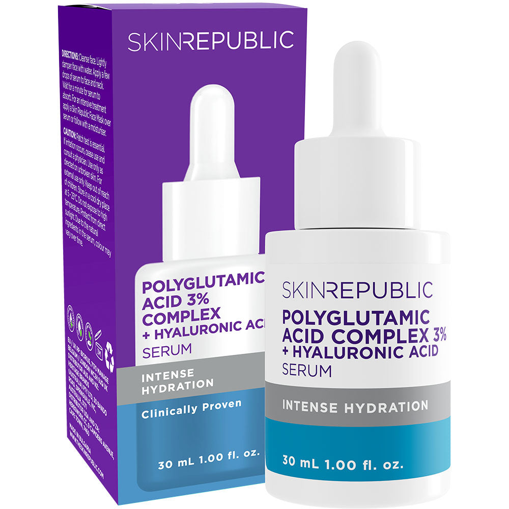 Polyglutamic Acid 3% Complex + Hyaluronic Acid Serum