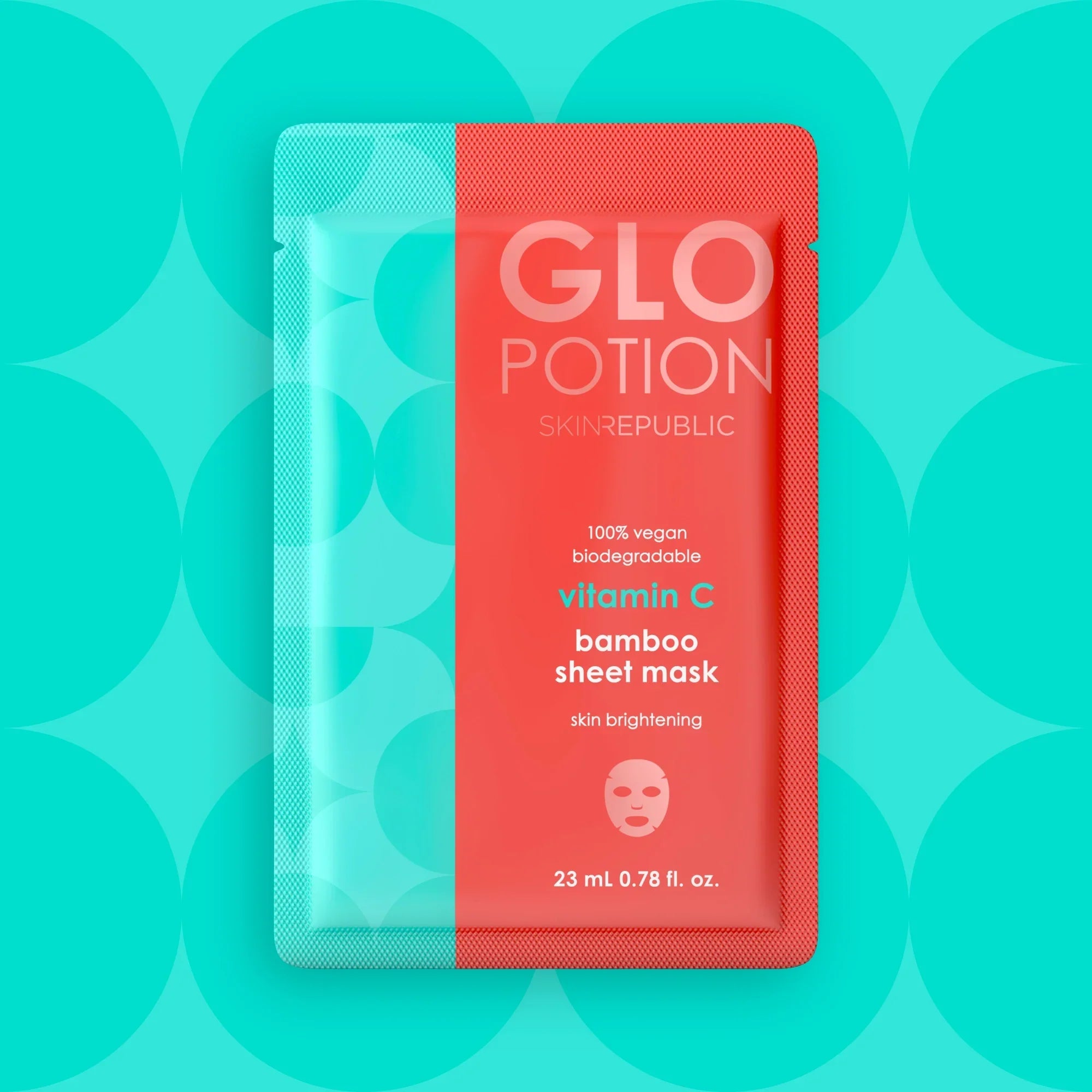 GloPotion vitamin C bamboo sheet mask