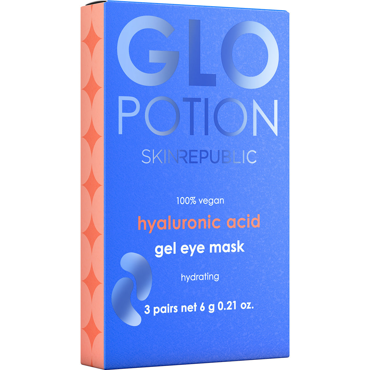 GloPotion hyaluronic acid gel eye mask (3 pairs)