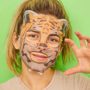 Spot Clear Tea Tree Tiger Face Mask Sheet