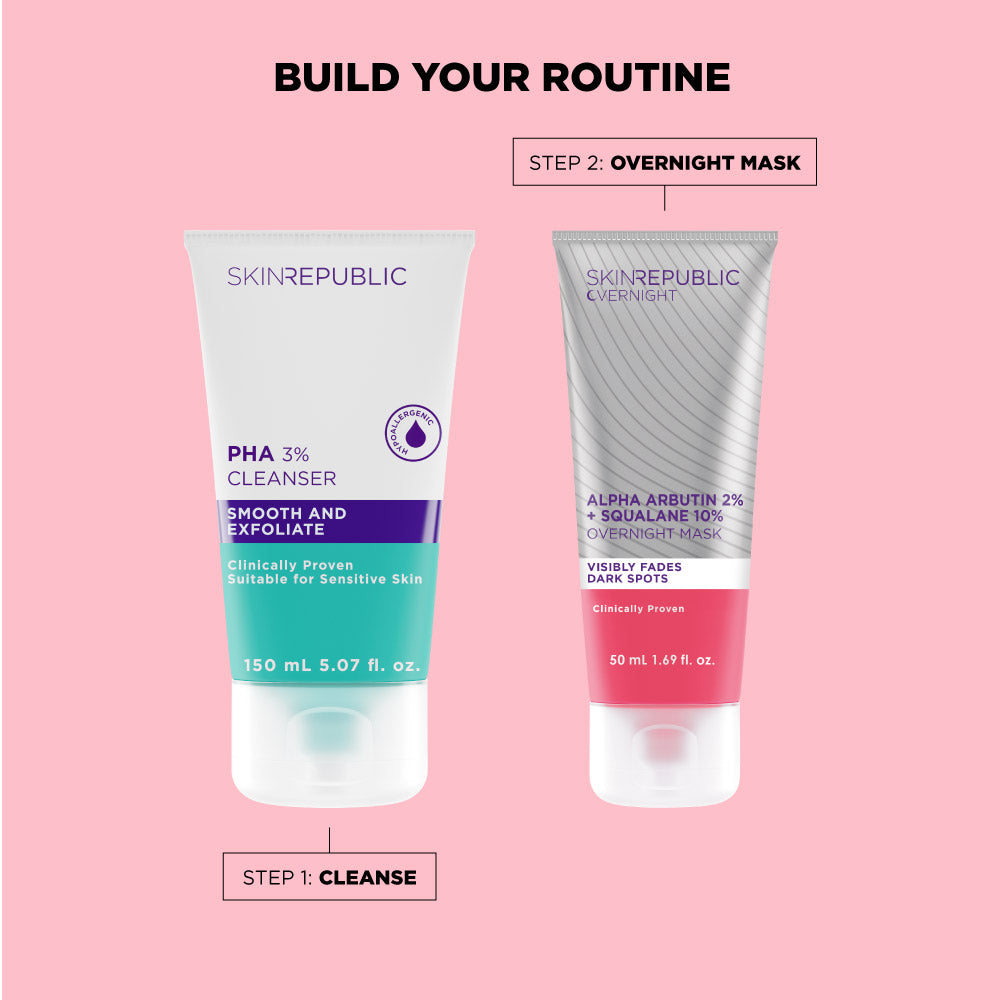 Alpha Arbutin 2% + Squalane 10% Overnight Mask