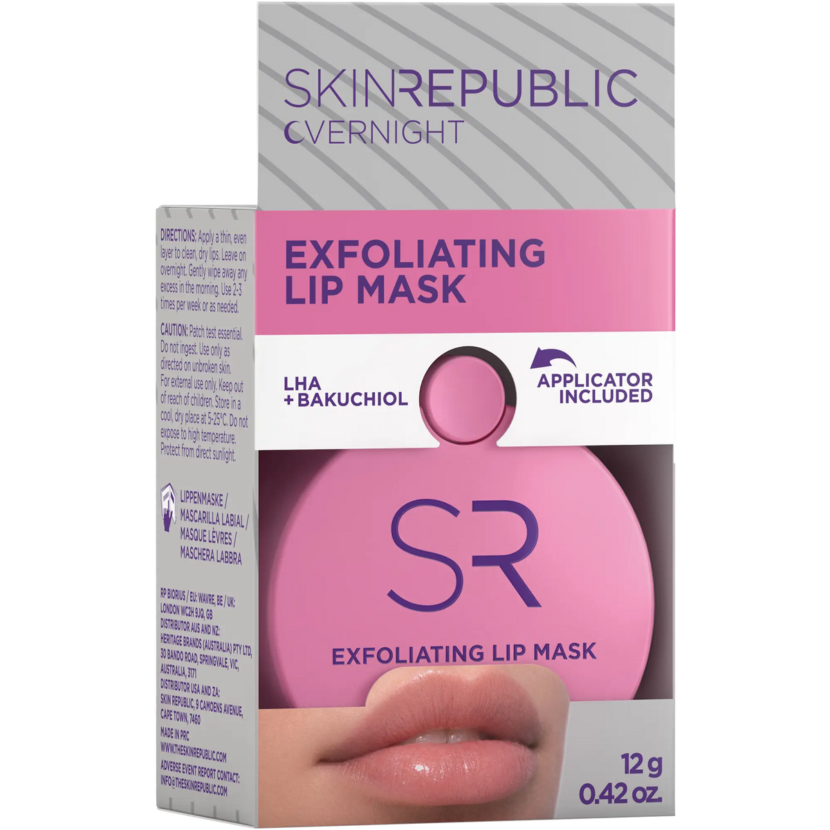 Exfoliating Overnight Lip Mask by Skin Republic, product image 1