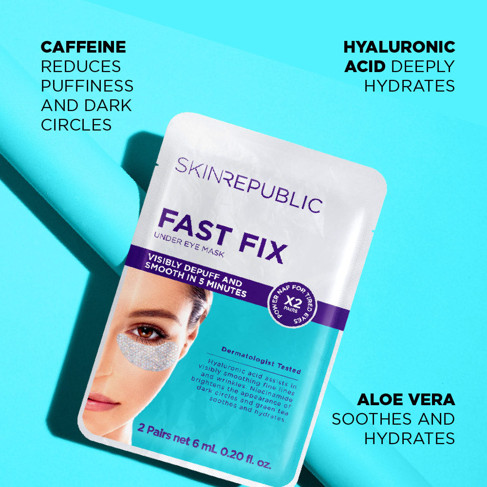 Fast Fix 5 Minute Under Eye Mask (2 Pairs)