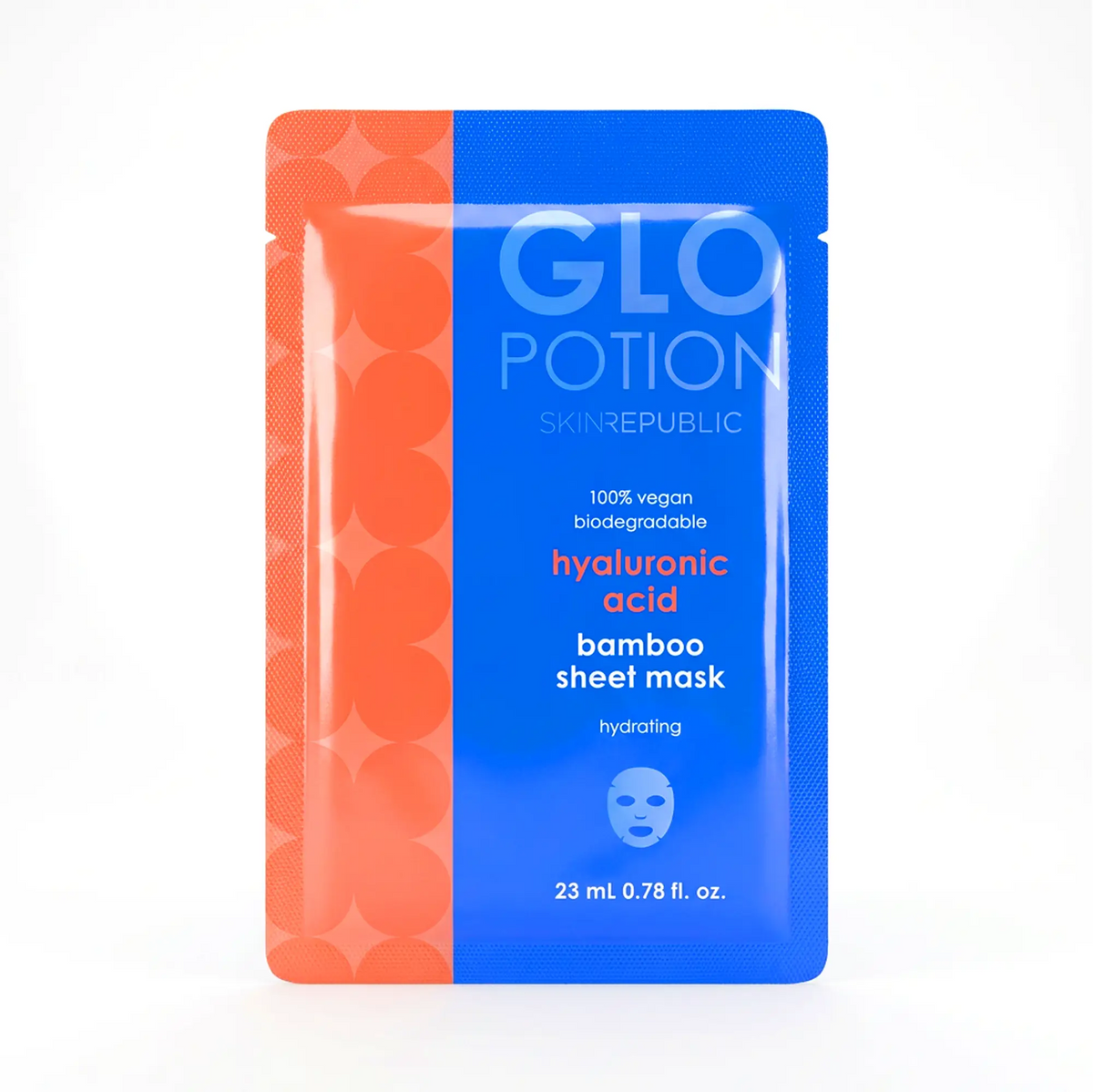 GloPotion hyaluronic acid bamboo sheet mask