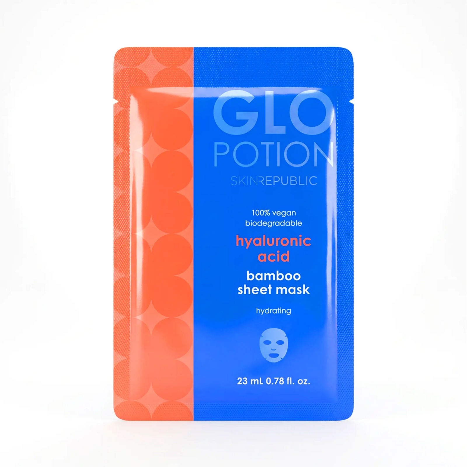 GloPotion hyaluronic acid bamboo sheet mask