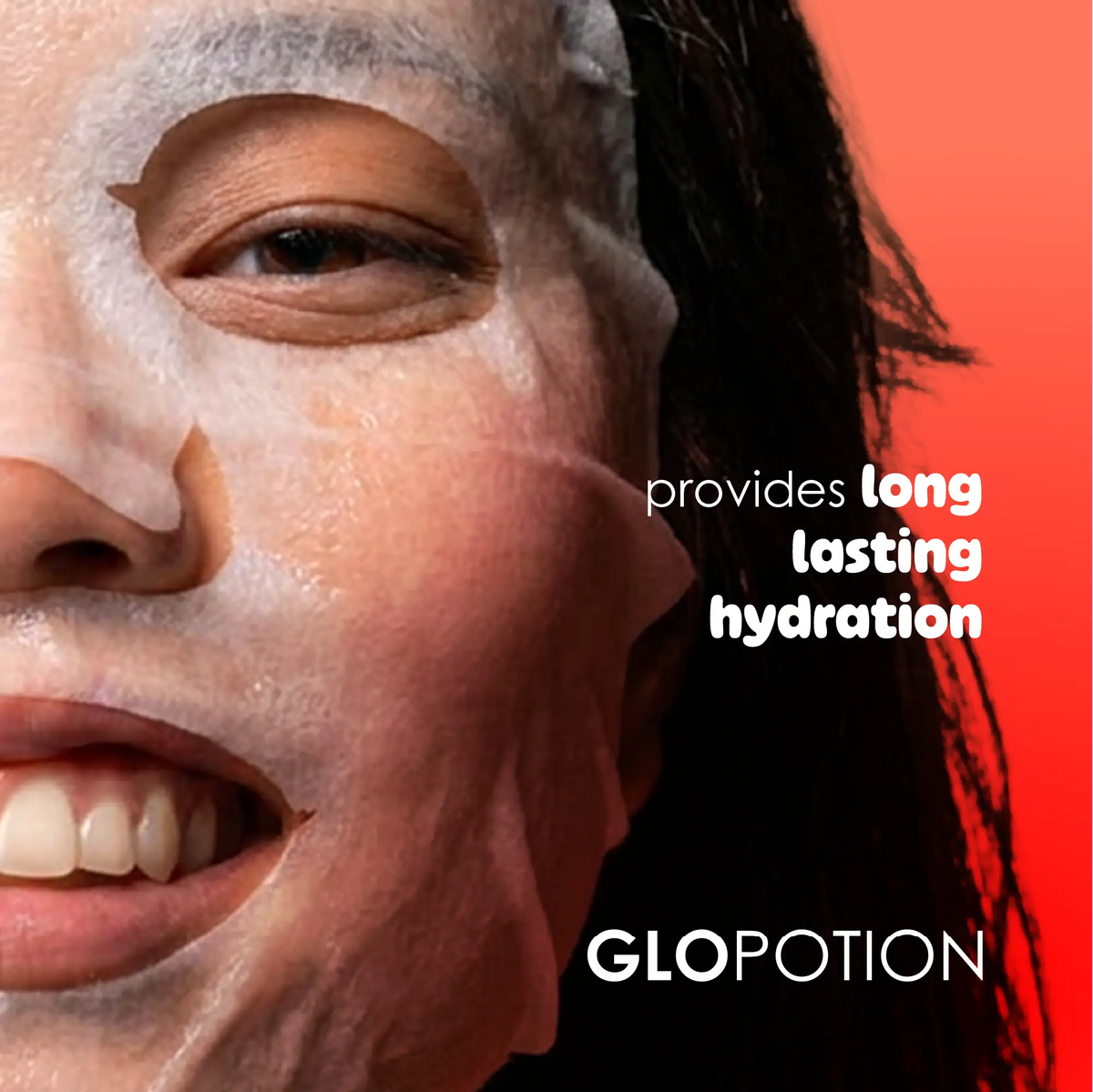 GloPotion hyaluronic acid bamboo sheet mask