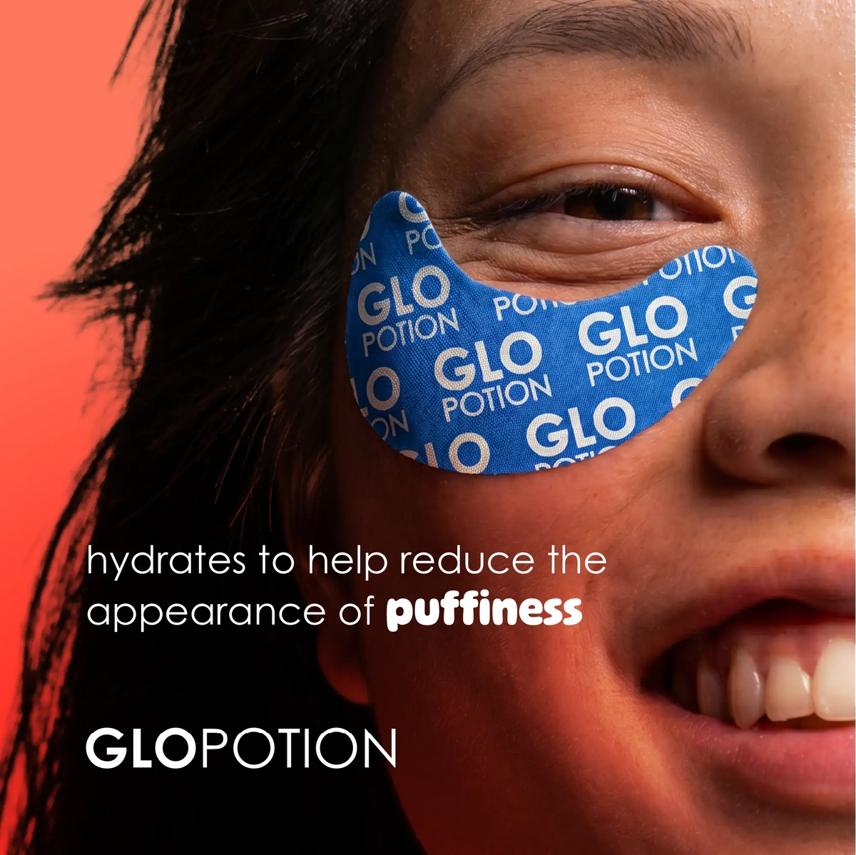 GloPotion hyaluronic acid gel eye mask (3 pairs)