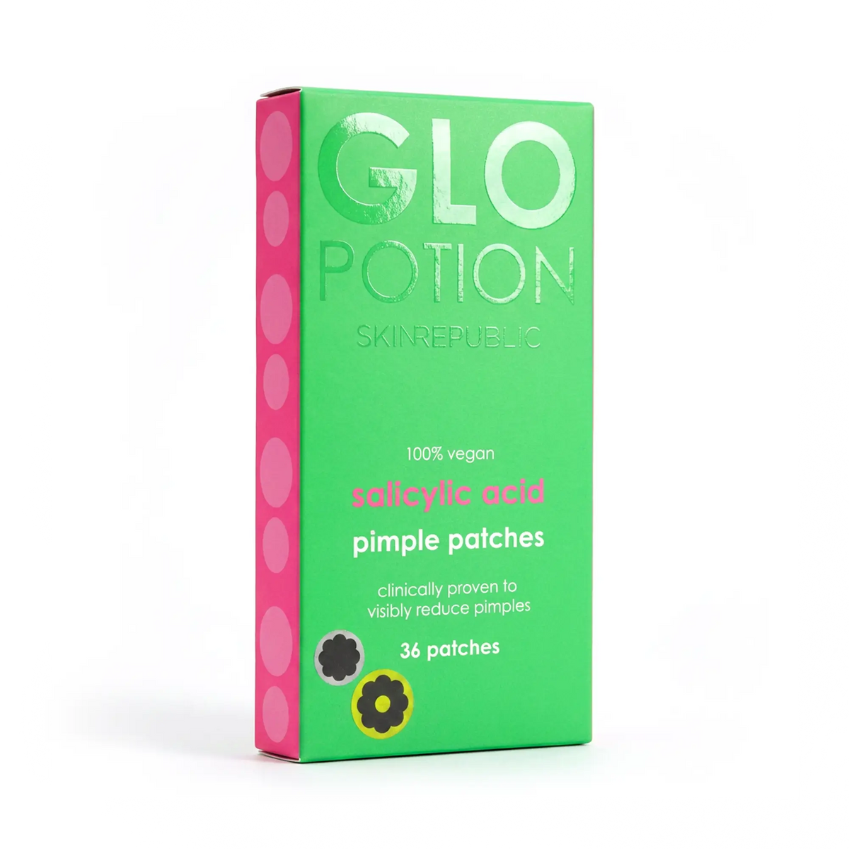 GloPotion salicylic acid pimple patches (36 patches)