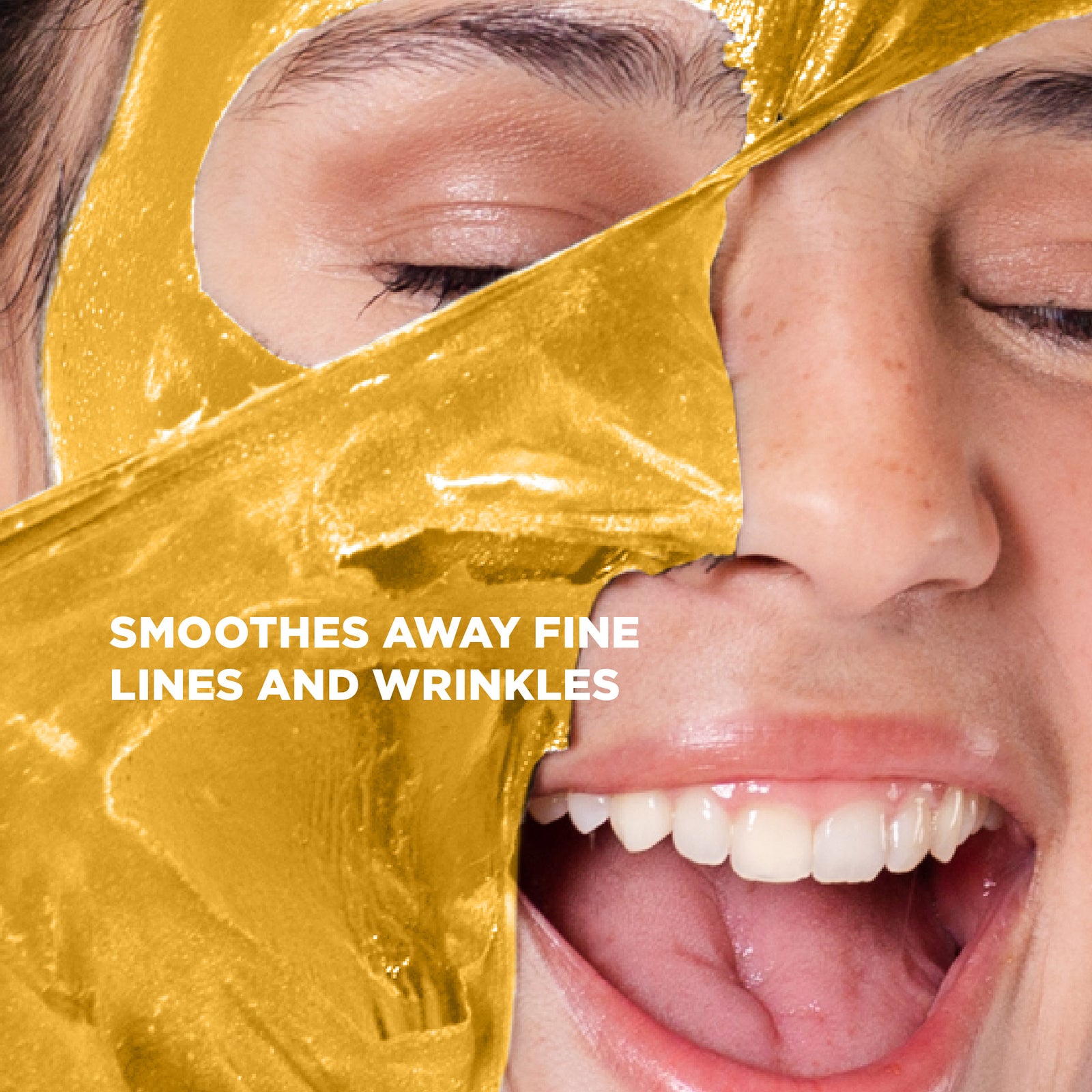 24K Gold Peel-Off Face Mask (3 Applications)