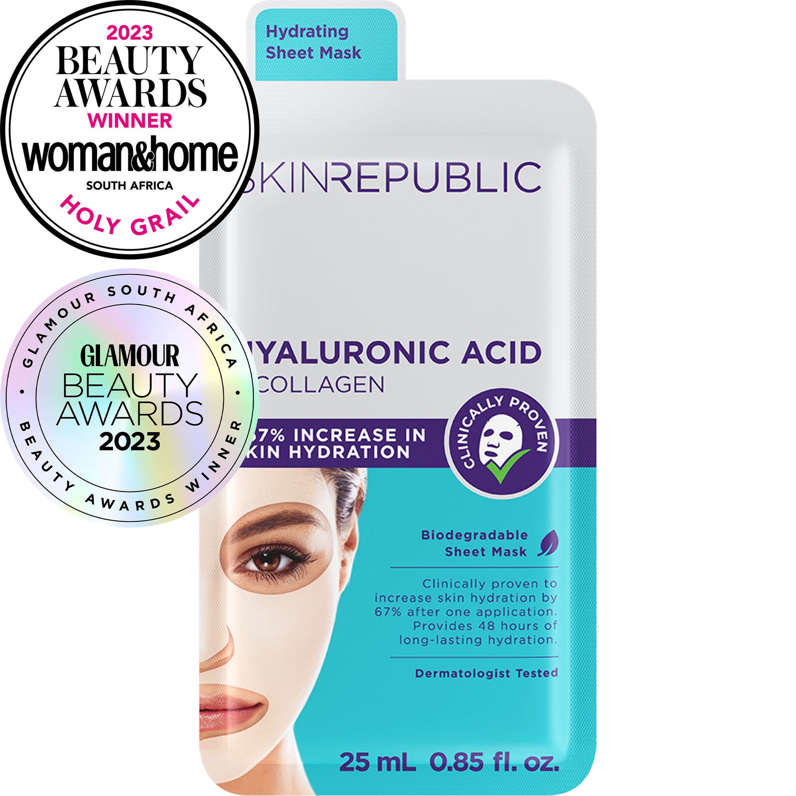 Hyaluronic Acid + Collagen Face Mask