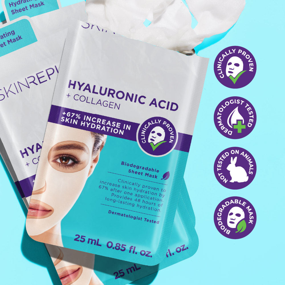 Hyaluronic Acid + Collagen Face Mask