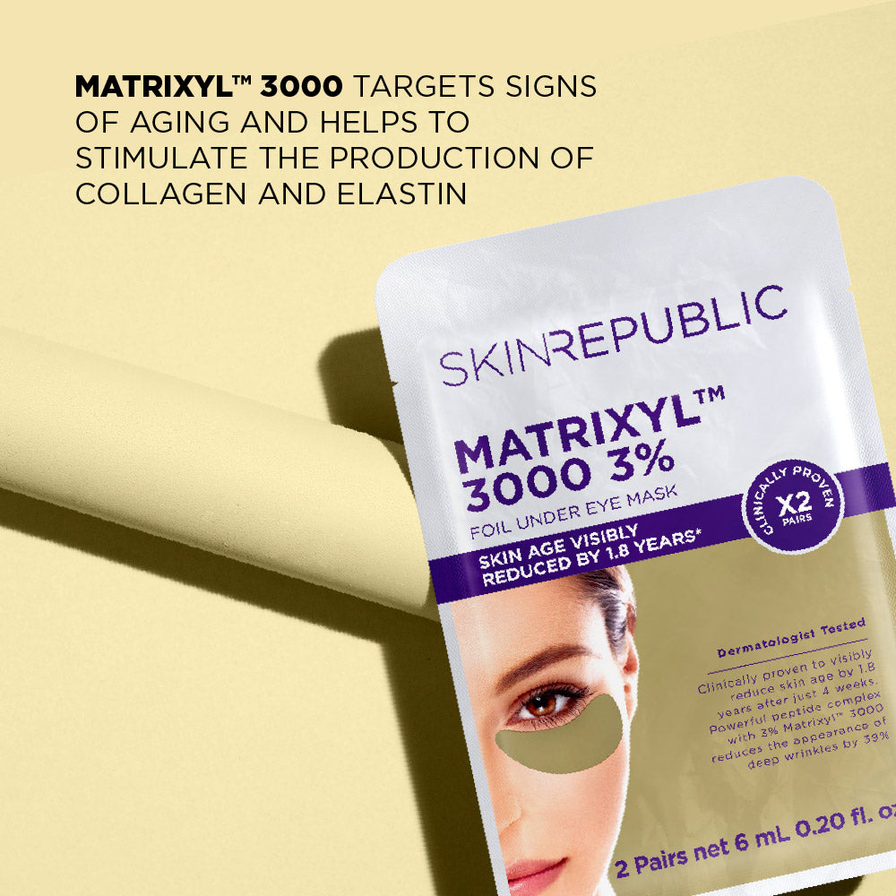 Matrixyl™ 3000 3% Foil Under Eye Mask (2 Pairs)