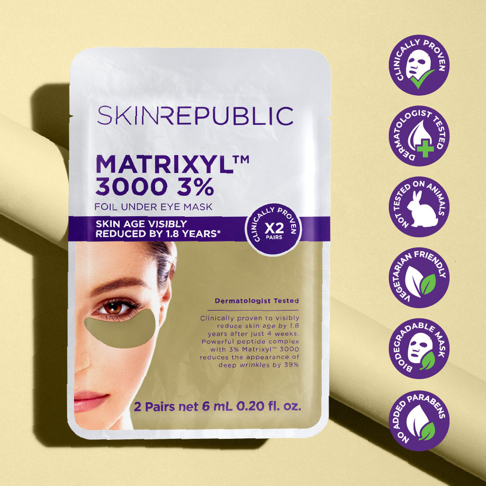 Matrixyl™ 3000 3% Foil Under Eye Mask (2 Pairs)