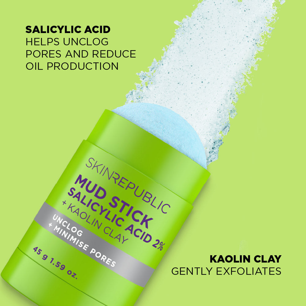 Mud Stick Salicylic Acid 2% + Kaolin Clay