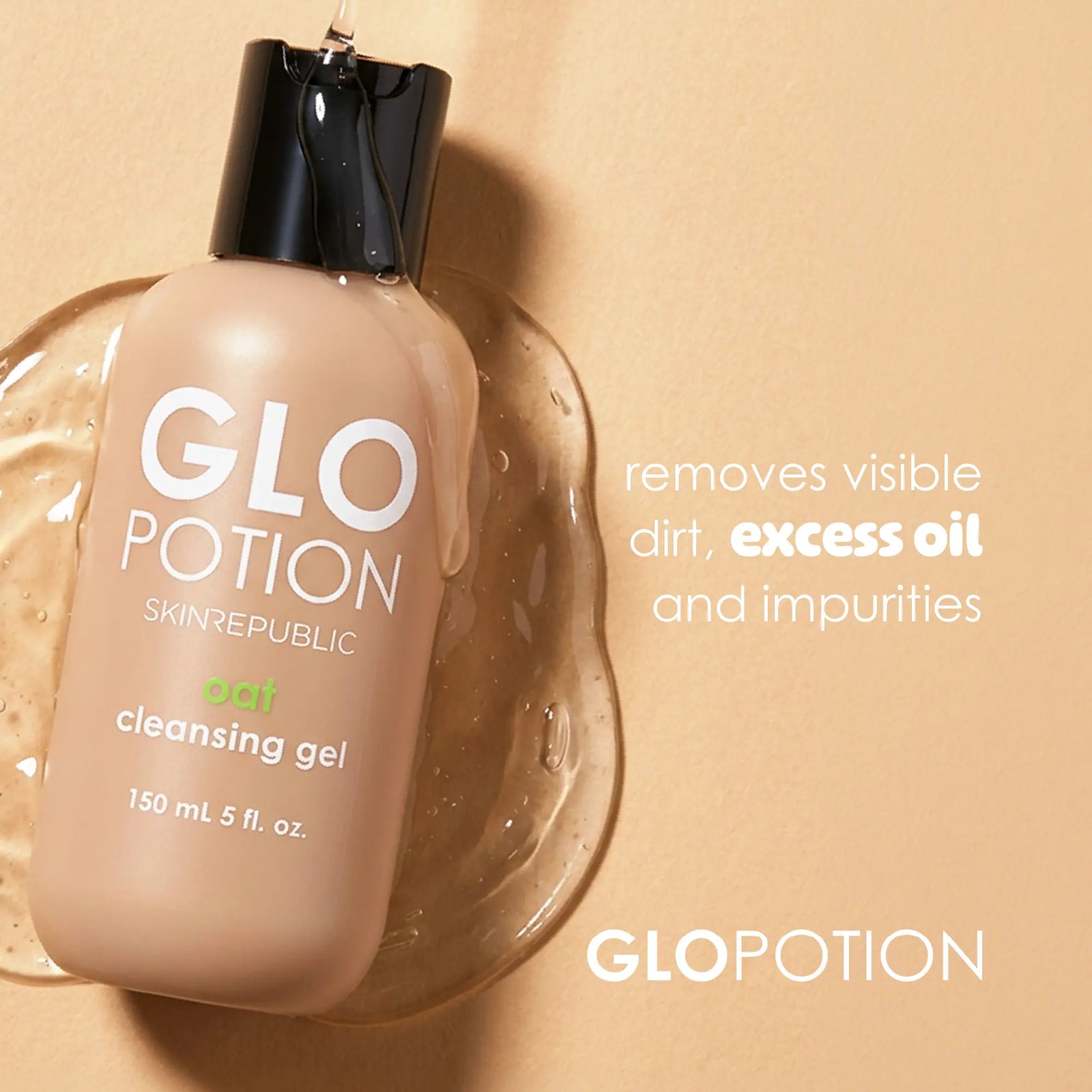 GloPotion oat cleansing gel