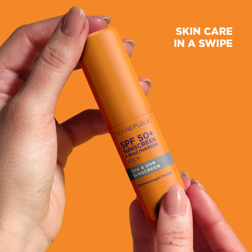 SPF 50+ Sunscreen + Niacinamide 5% Stick