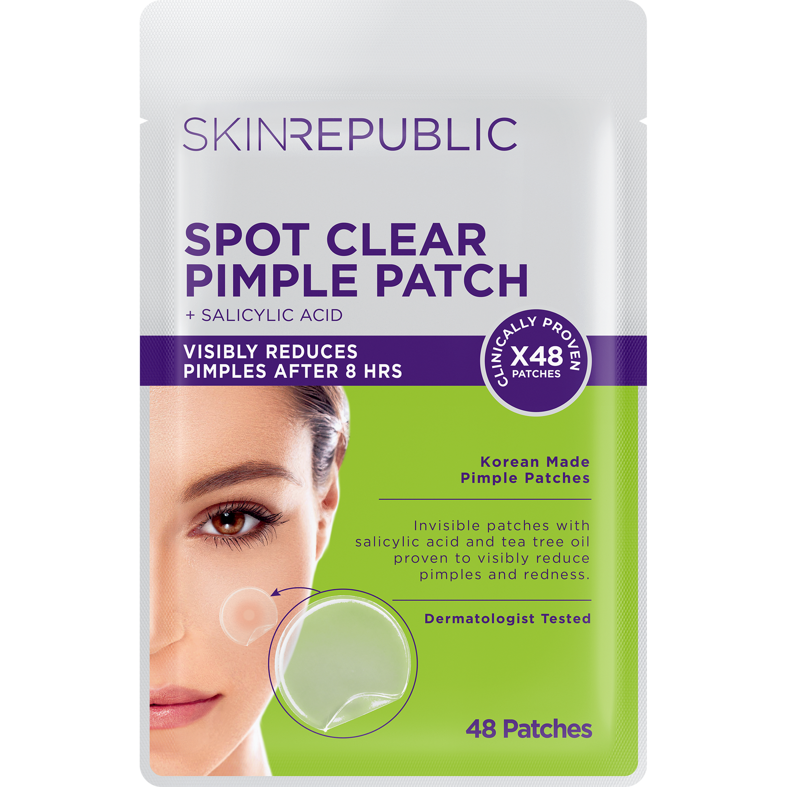 Spot Clear Salicylic Acid Patch (48 Patches)