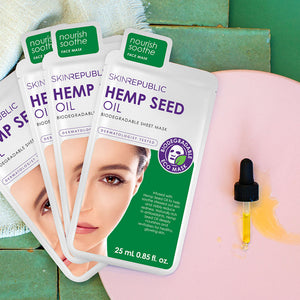 Hemp Seed Oil Face Mask Sheet