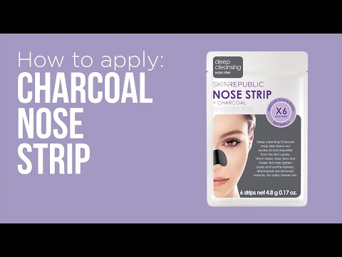 Charcoal Nose Strip (6 Nose Strips)