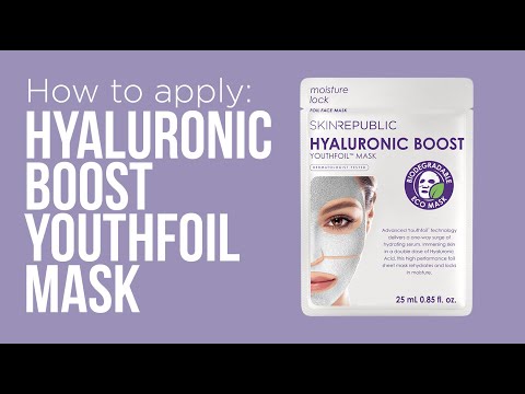 Hyaluronic Boost Youthfoil™ Face Mask